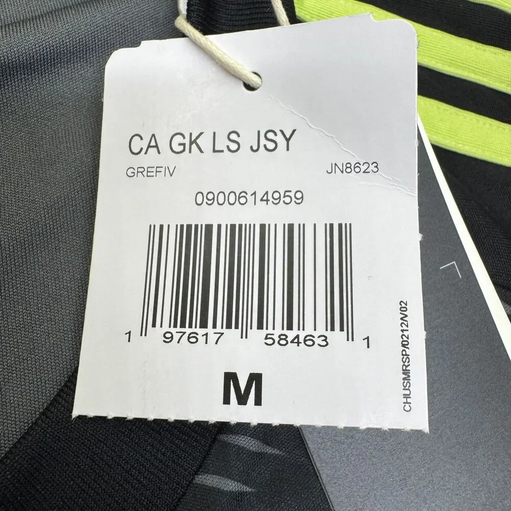 NEW Club America adidas 25/26 Long Sleeve Goalkeeper Jersey Black MD JN8623